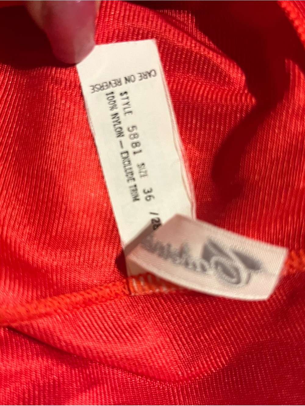 Red Slip Dress - Picture 9 of 9